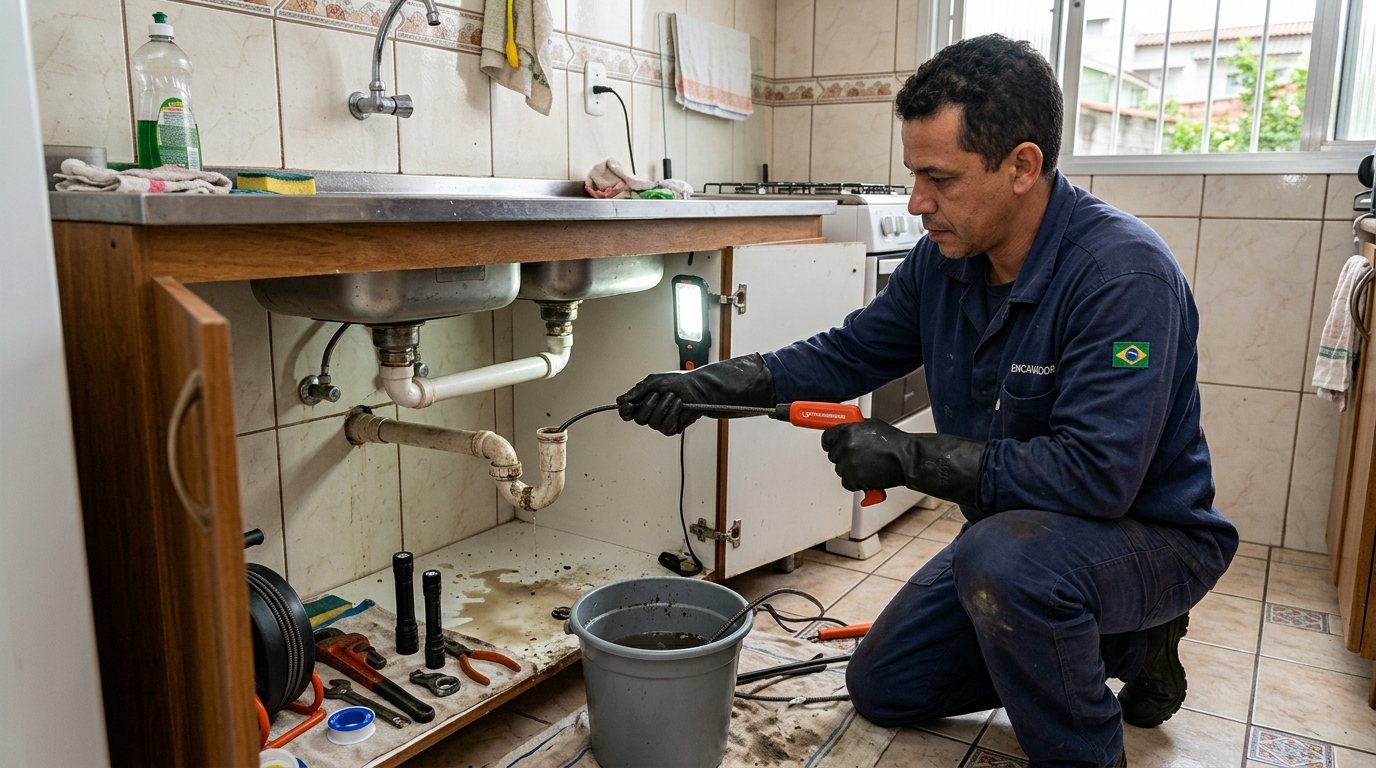 Troca de Canos e Conexões em Mogi das Cruzes‑SP